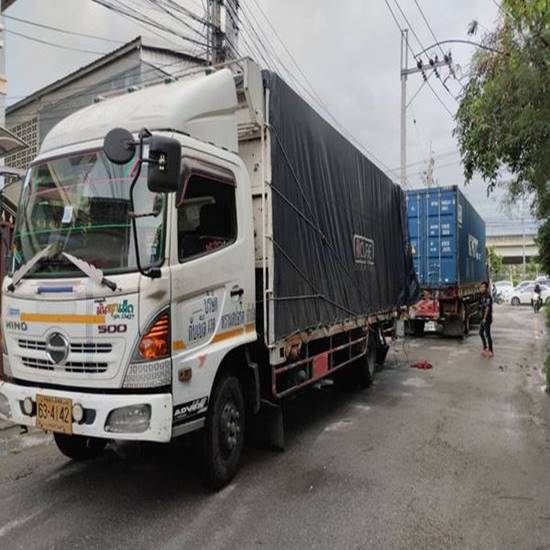 รถขนย้ายพร้อมพนังงานยก ดับเบิ้ล เวล ทรานสปอร์ต